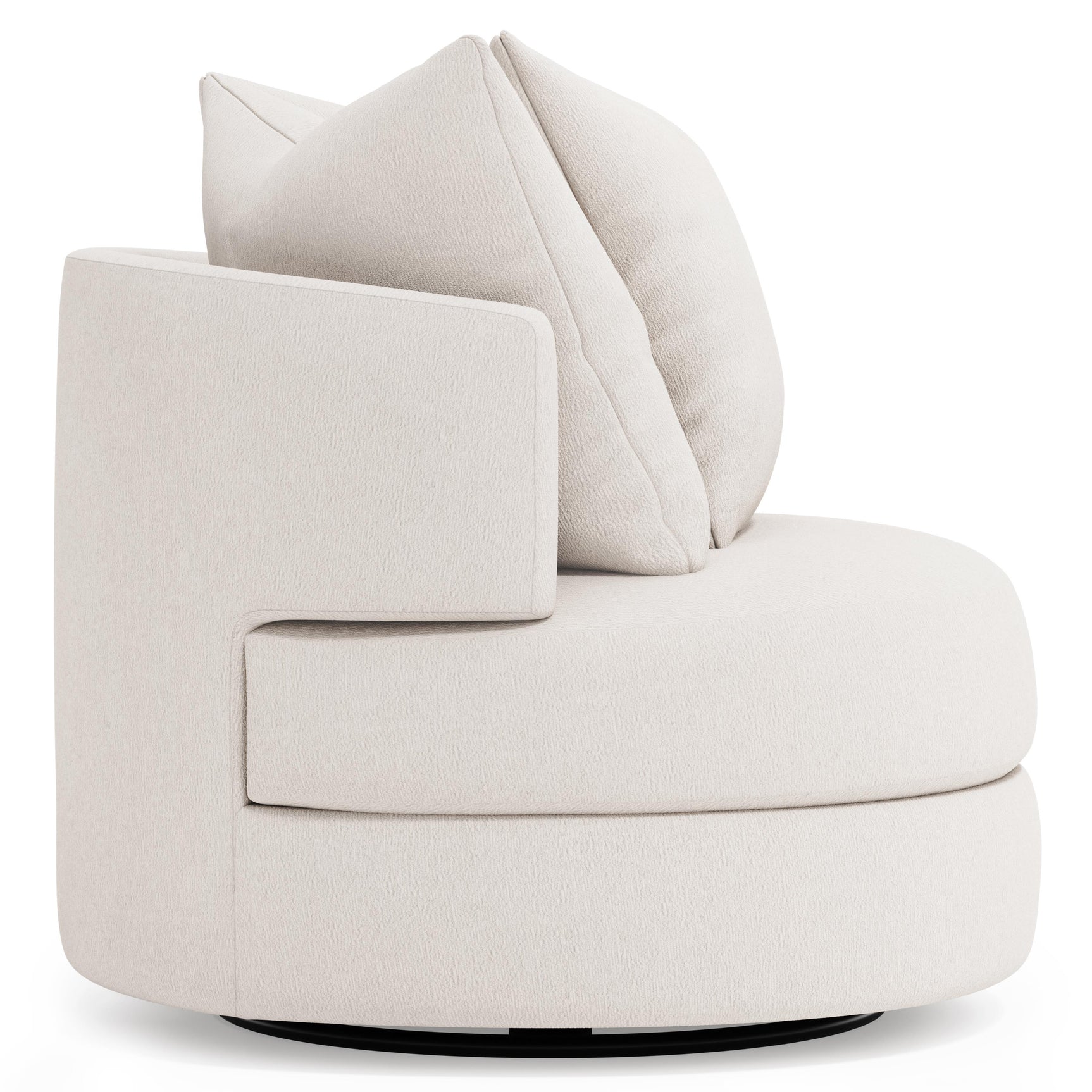 Colby Gray Swivel Chair