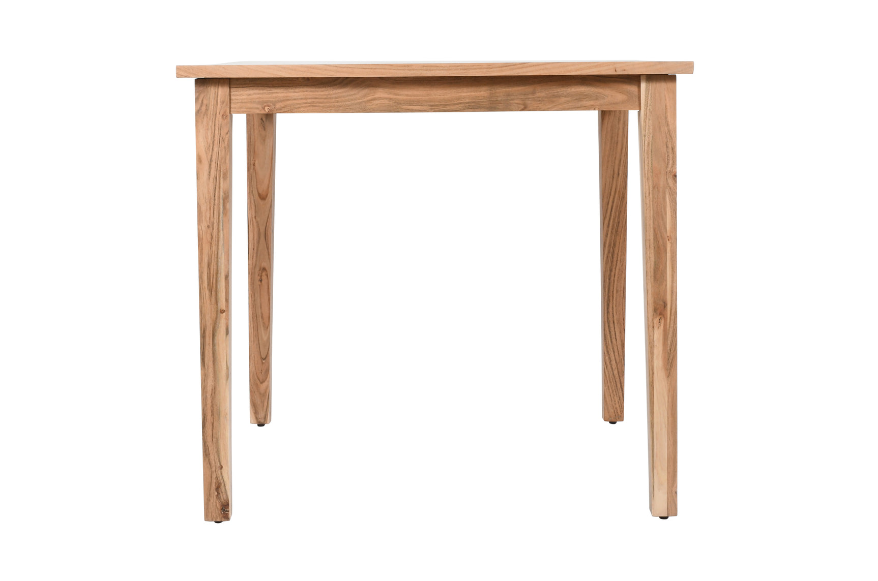 Colby Natural/Dark Brown Counter Dining Table w/ 4 Maddox Stools - Ornate Home