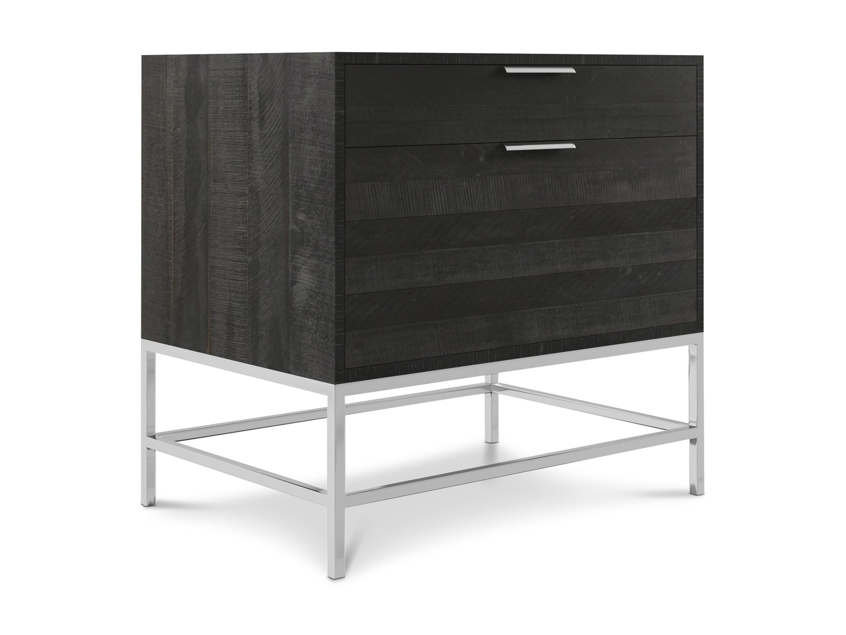 Coleman Grey Mist/Cinder File Cabinet - Ornate Home