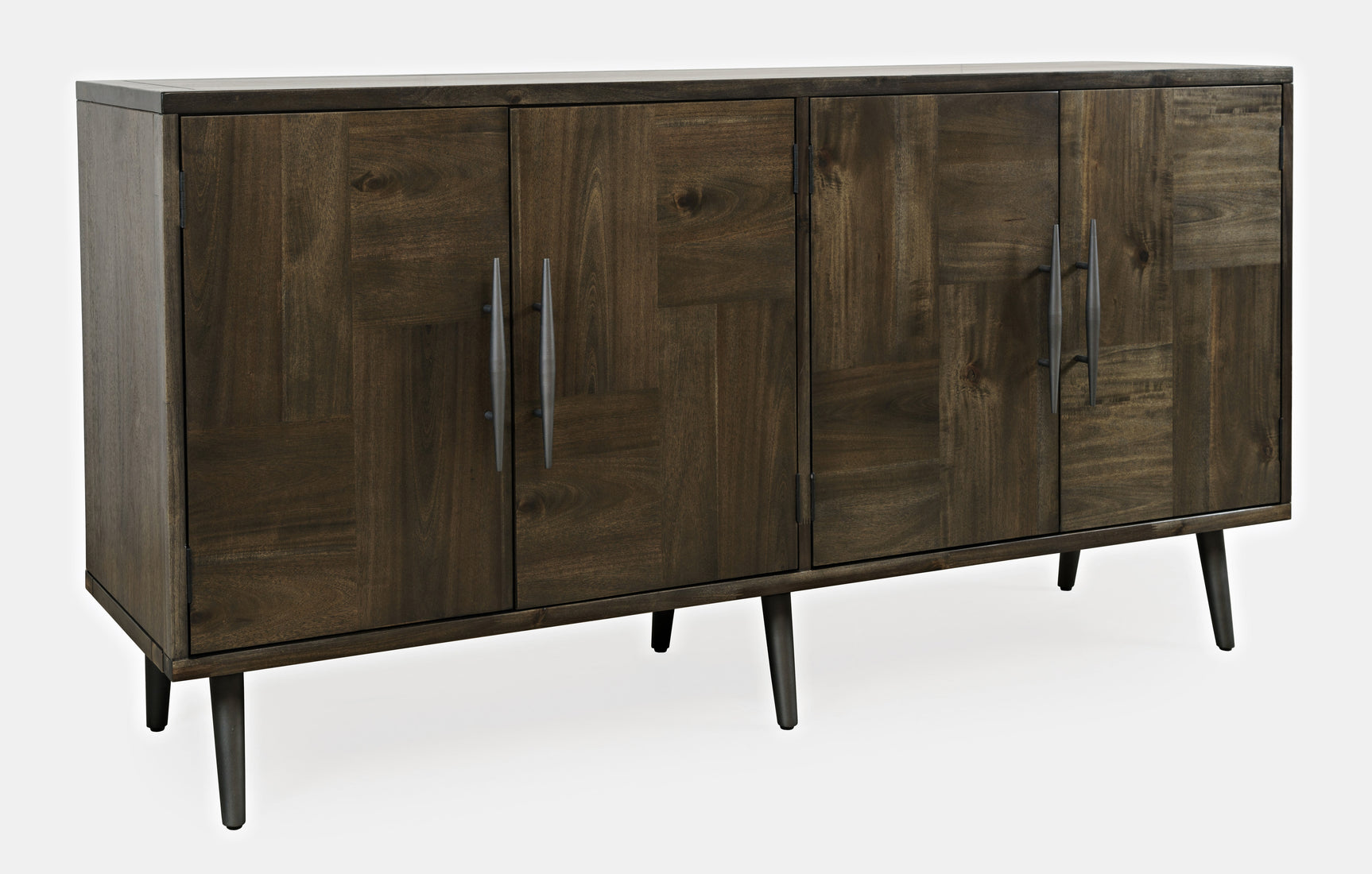 Colhane Walnut 4 Door Acccent Cabinet - Ornate Home