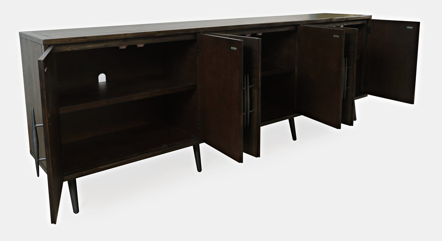 Colhane Walnut 6 Door Acccent Cabinet - Ornate Home