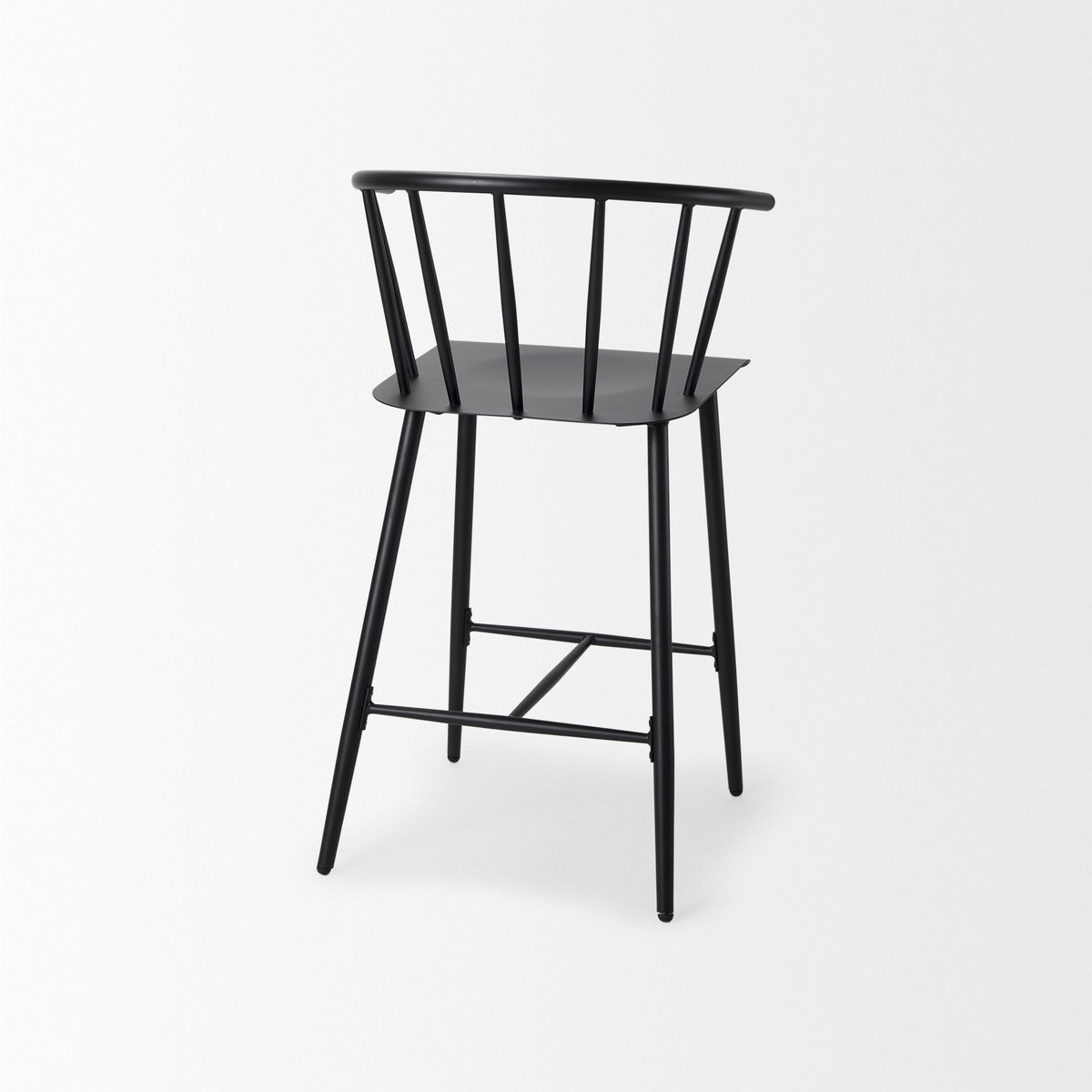 Colin Black Metal Counter Stool - Ornate Home