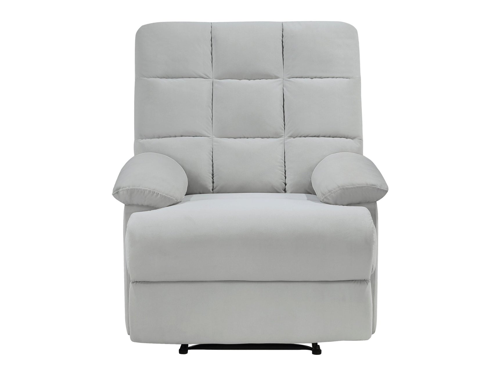 Colin Light Gray Reclining Chair - Ornate Home