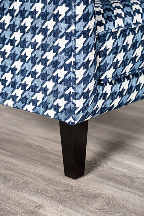 Colindale Gray/Blue Chair - Ornate Home