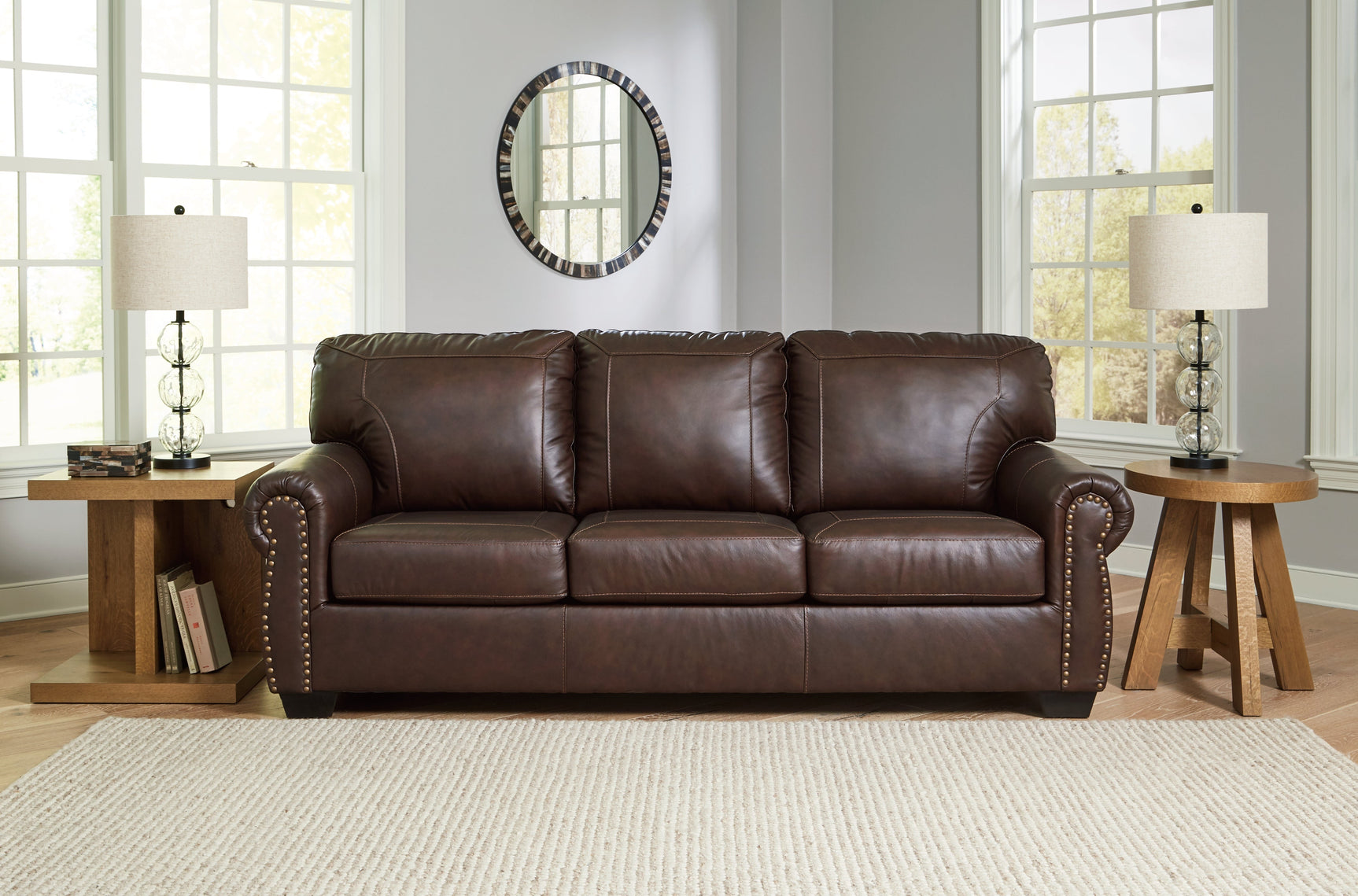 Colleton Brown Sofa and Recliner - Ornate Home