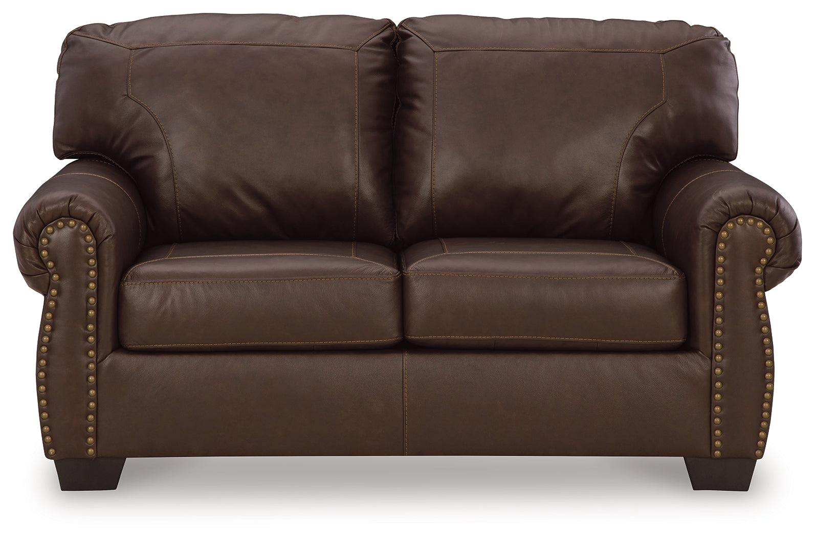 Colleton Dark Brown Loveseat (Online Special Price) - Ornate Home