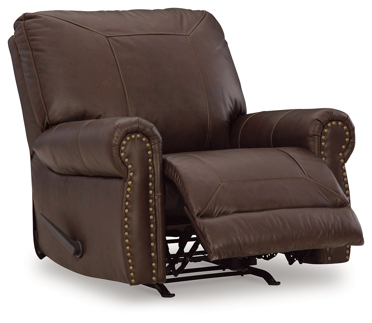 Colleton Dark Brown Recliner - Ornate Home