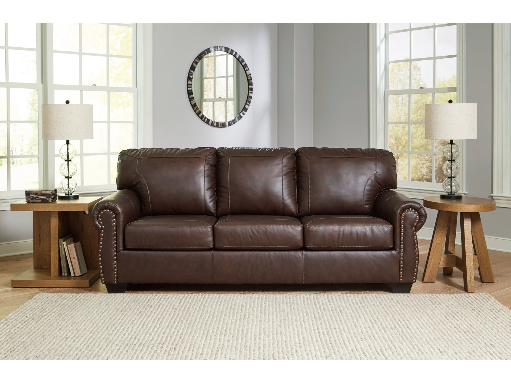Colleton Dark Brown Sofa - Ornate Home