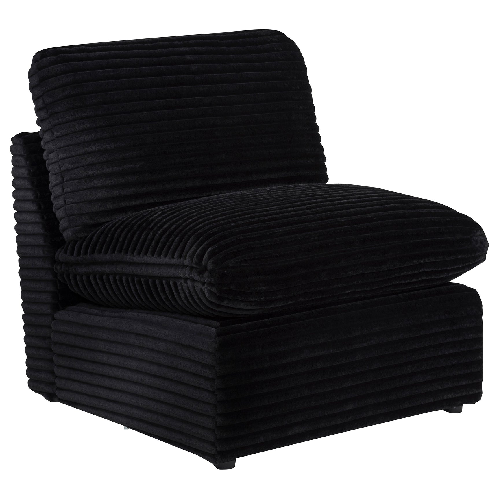 Collins Black 5-piece Modular Power Reclining Sectional - Ornate Home