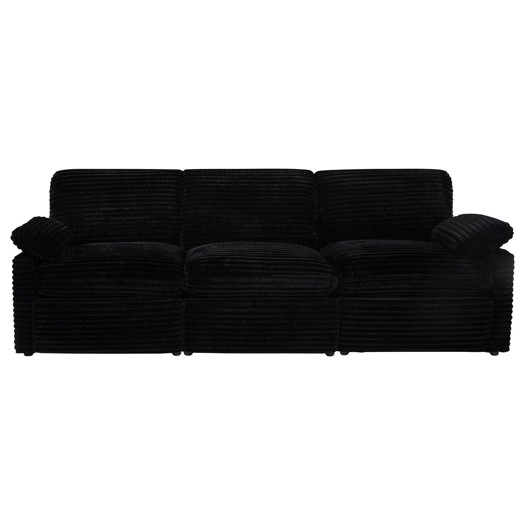 Collins Black Modular Power Sofa - Ornate Home