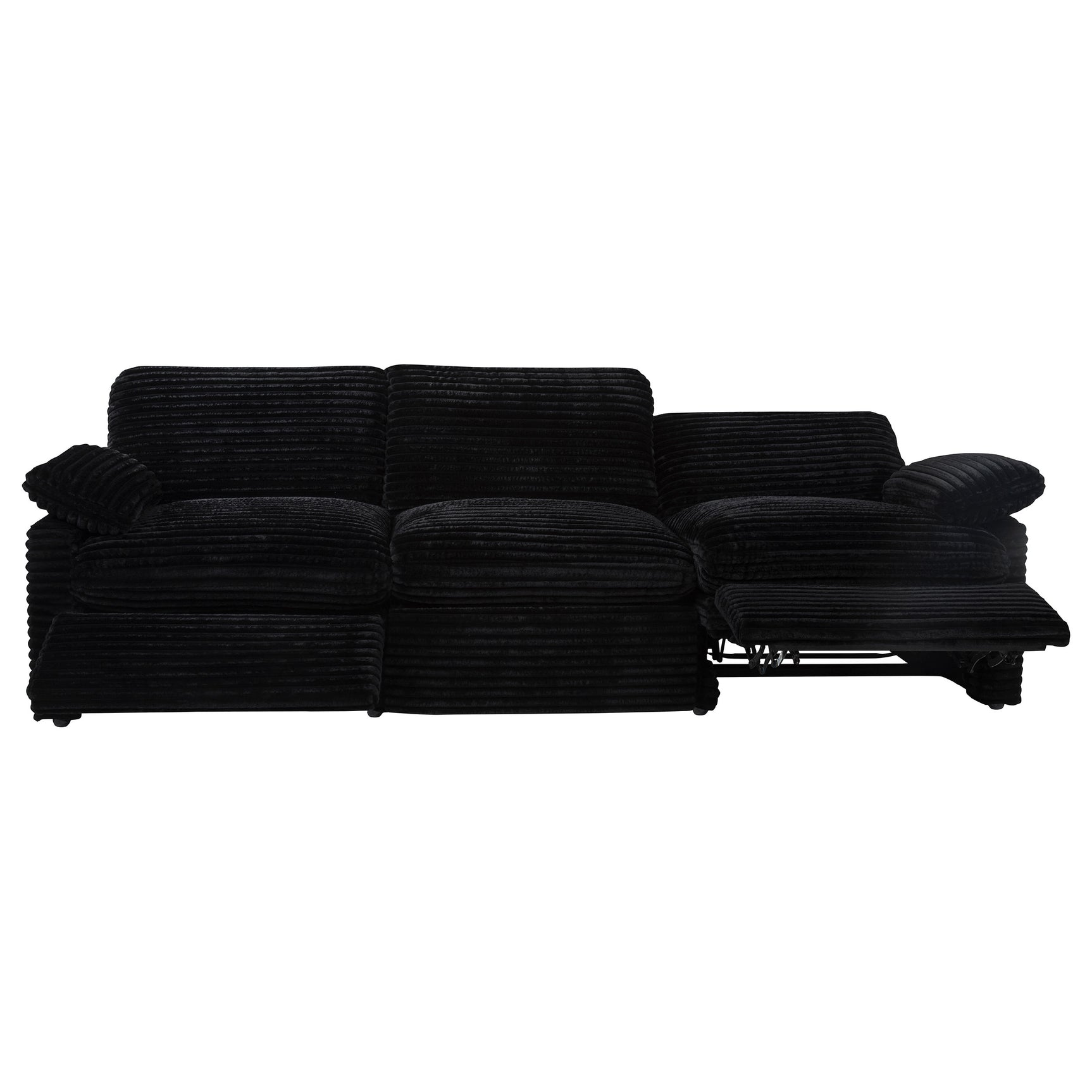 Collins Black Modular Power Sofa - Ornate Home