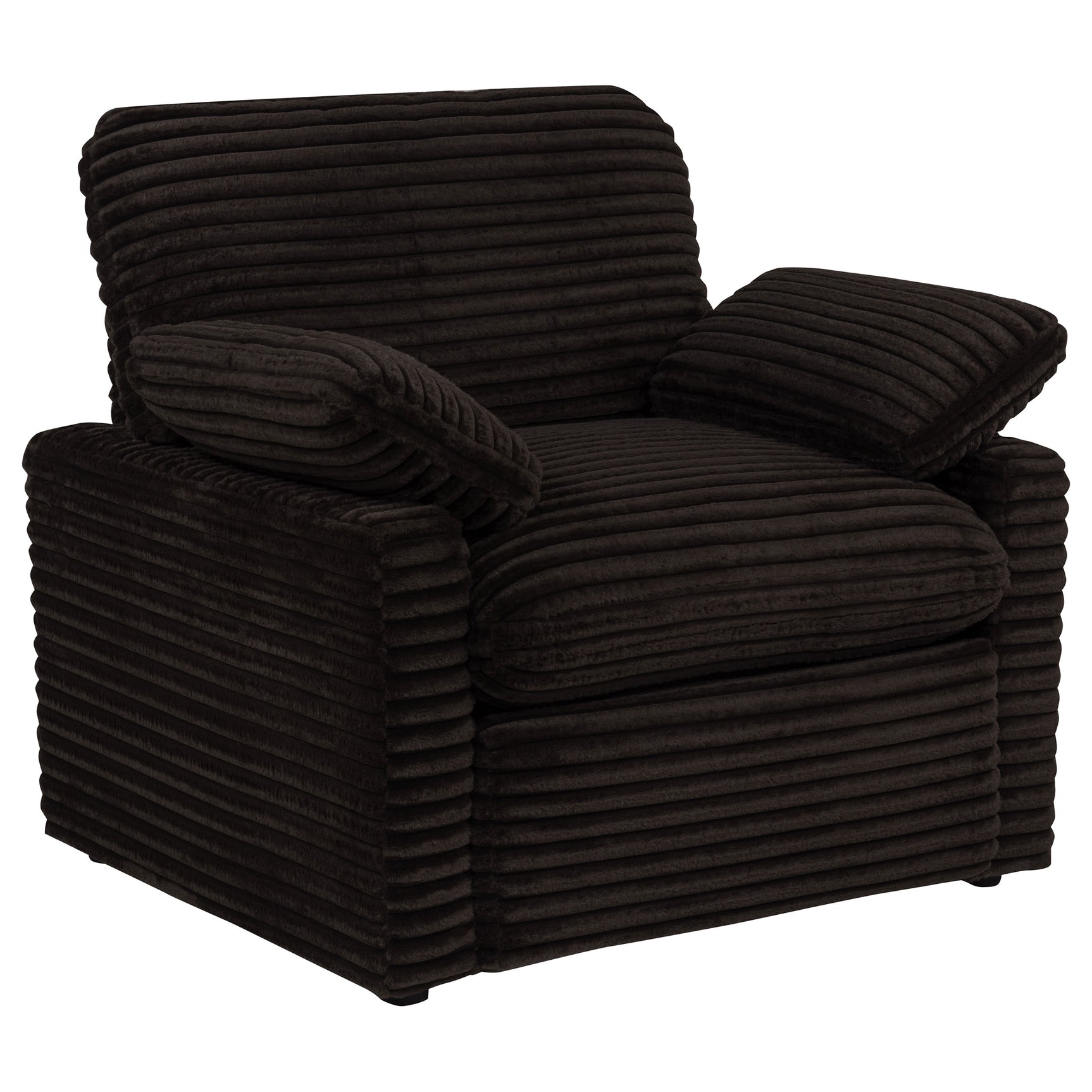Collins Chocolate Brown Upholstered Power Recliner Chair - Ornate Home