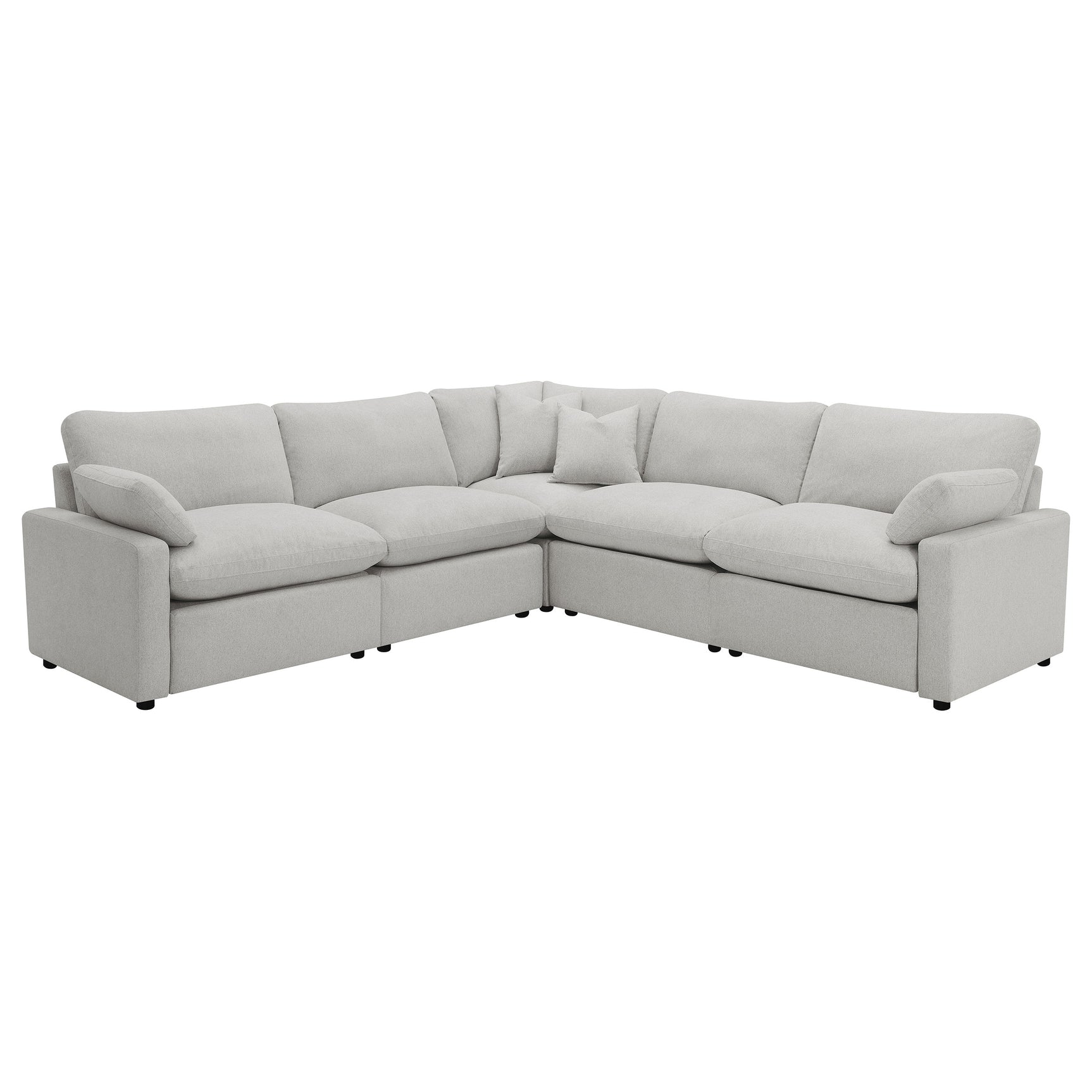 Collins Grey Modular Power Reclining Sectional Sofa Set - Ornate Home