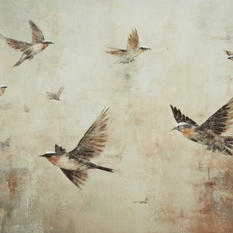 Collmund Gray/Brown Wall Art (Online Special Price) - Ornate Home