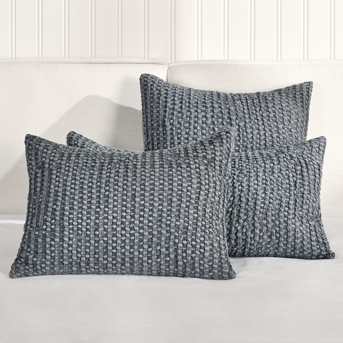 Colmar Marina Blue Quilt Collection - Ornate Home