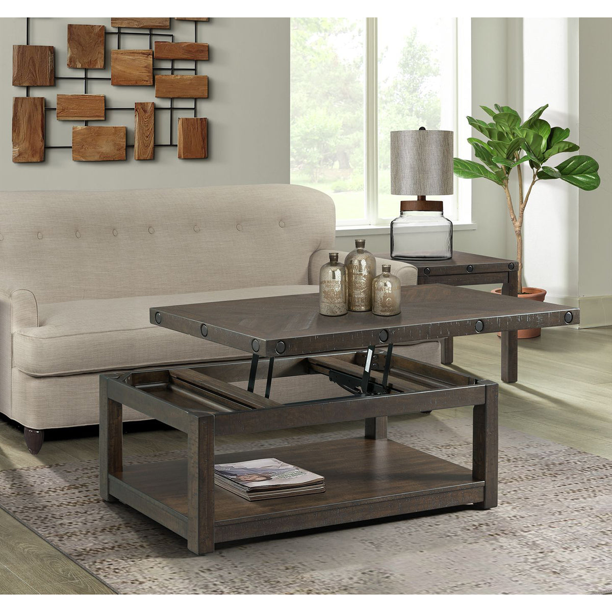Colorado Charcoal 2-Piece Occasional Table Set - Ornate Home