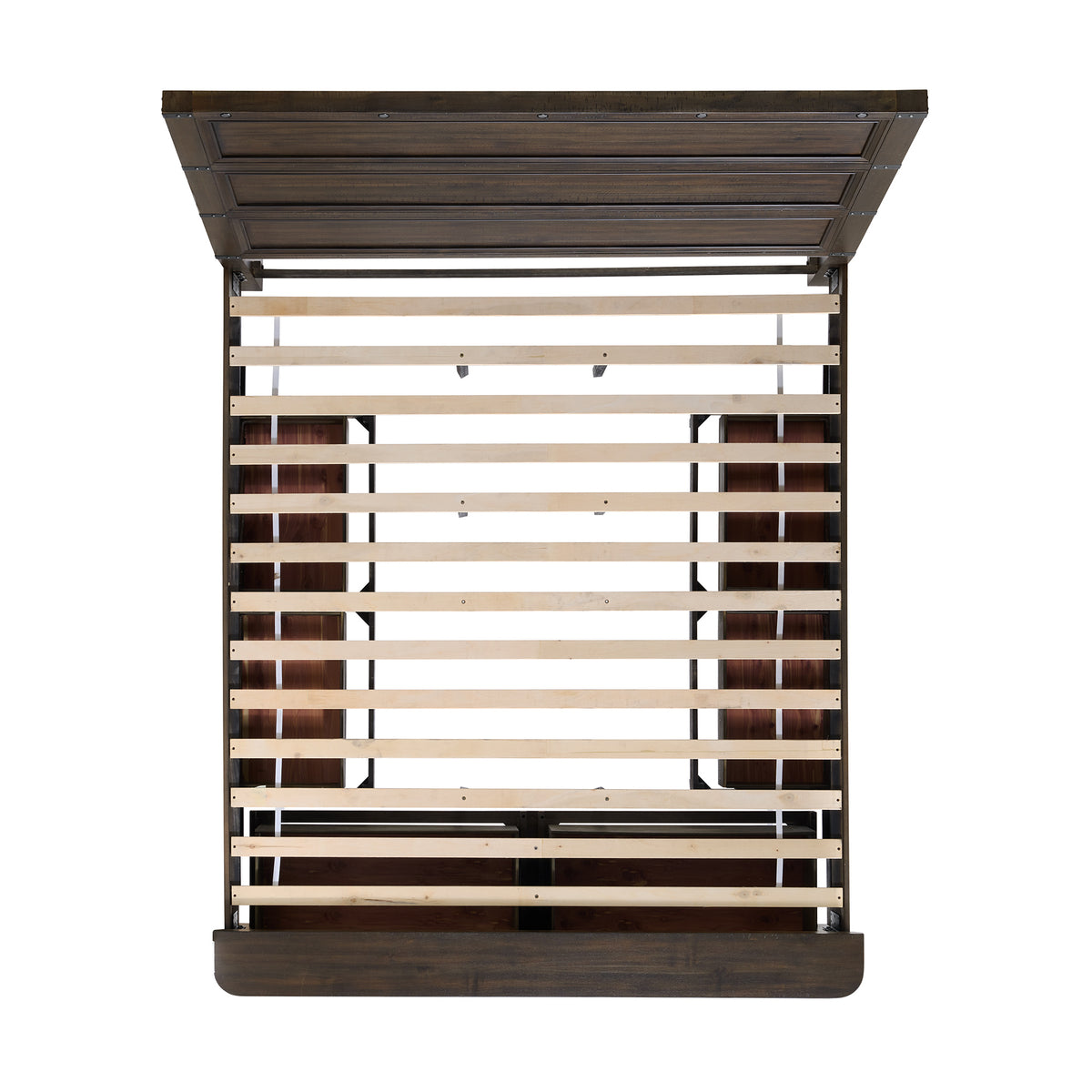 Colorado City Charcoal 4-Piece King Storage Bedroom Set with 2 Nightstands & Chest - Ornate Home