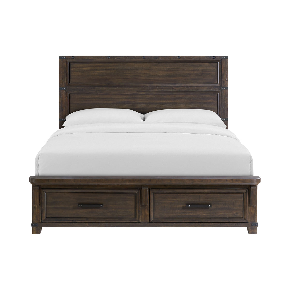 Colorado City Charcoal King Storage Bed - Ornate Home