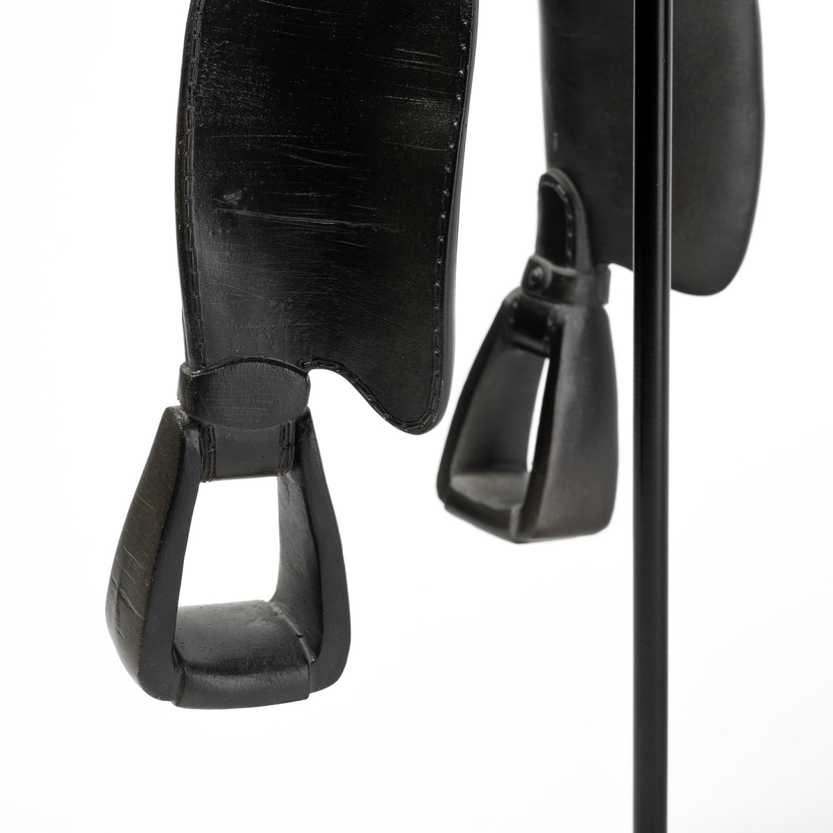 Colt Black Equestrian-Inspired Western Horse Saddle - Ornate Home