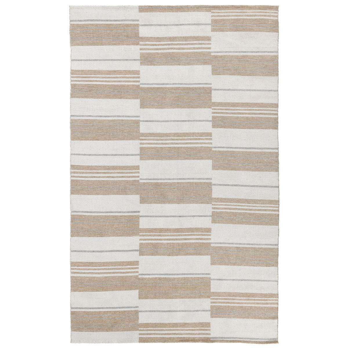 Colton Stripe Ivory/Multi 5'x8' Indoor/Outdoor Rug
