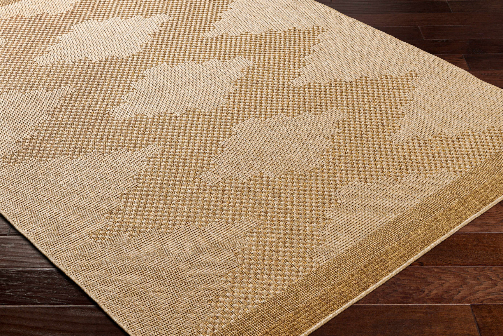 Colum Flatweave Faux Jute Outdoor Rug - Ornate Home