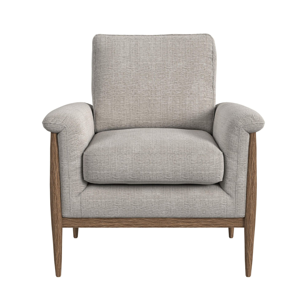 Comet Laurance Light Grey Accent Chair