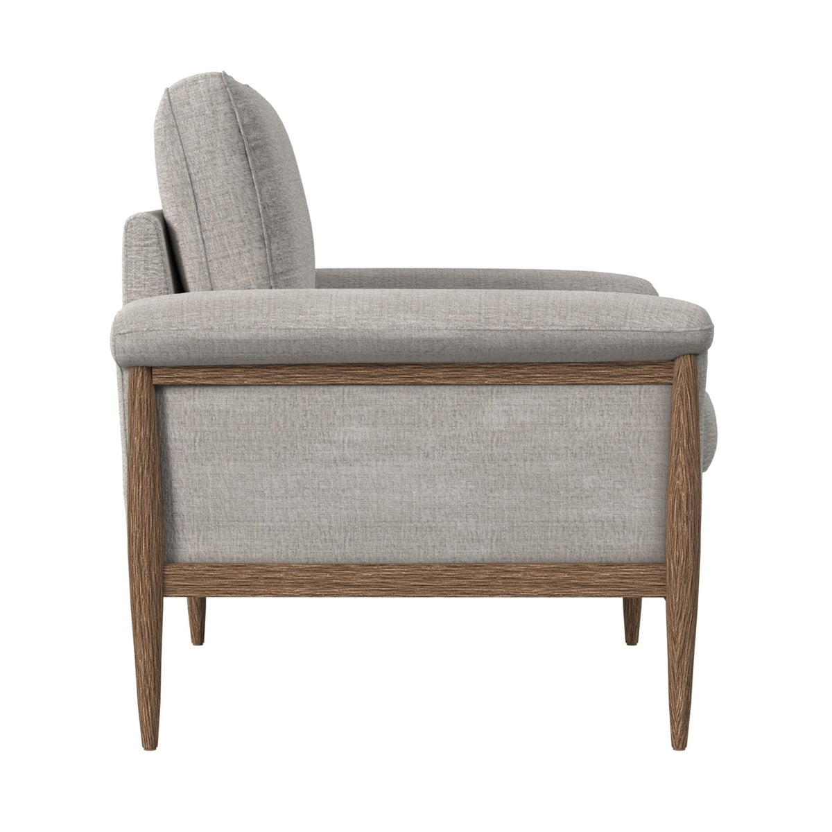 Comet Laurance Light Grey Accent Chair
