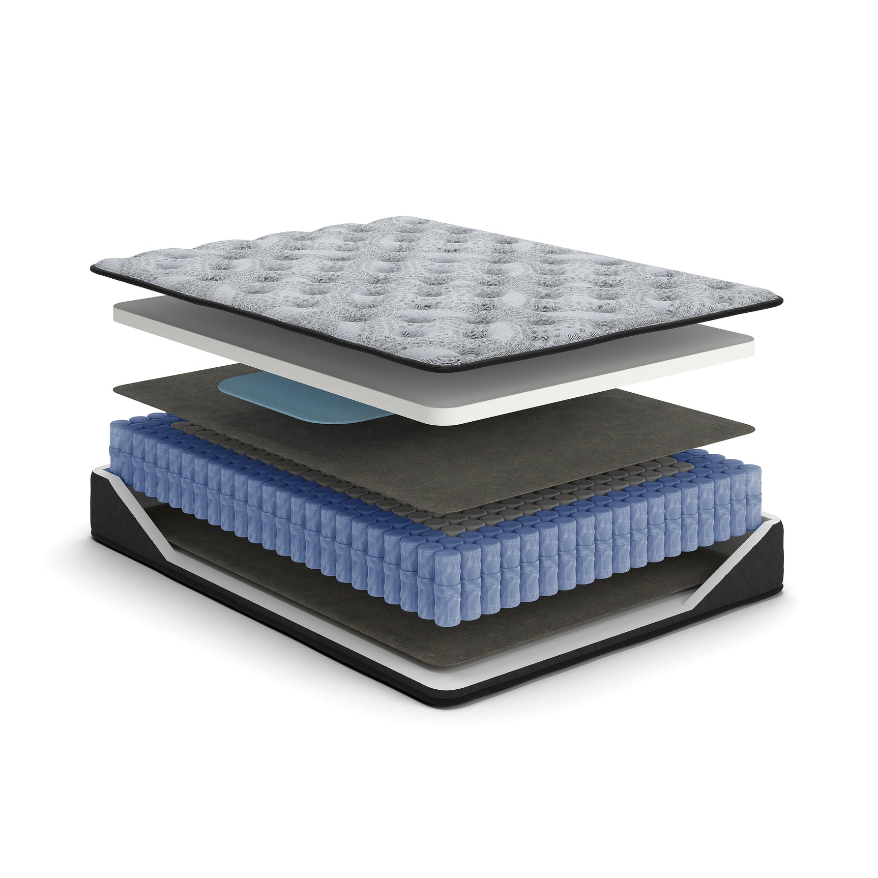 Comfort Plus Gray King Mattress - Ornate Home