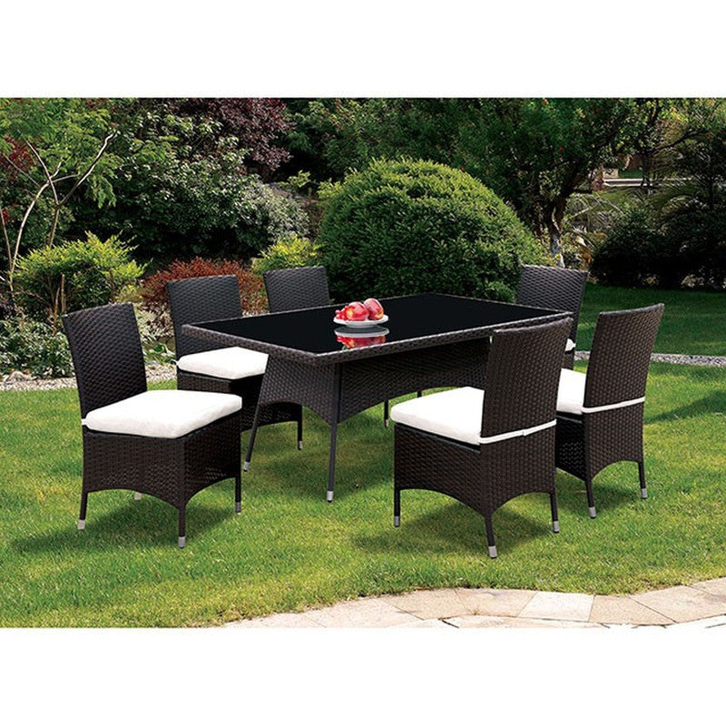 Comidore White Outdoor Side Chair (Set of 2) - Ornate Home