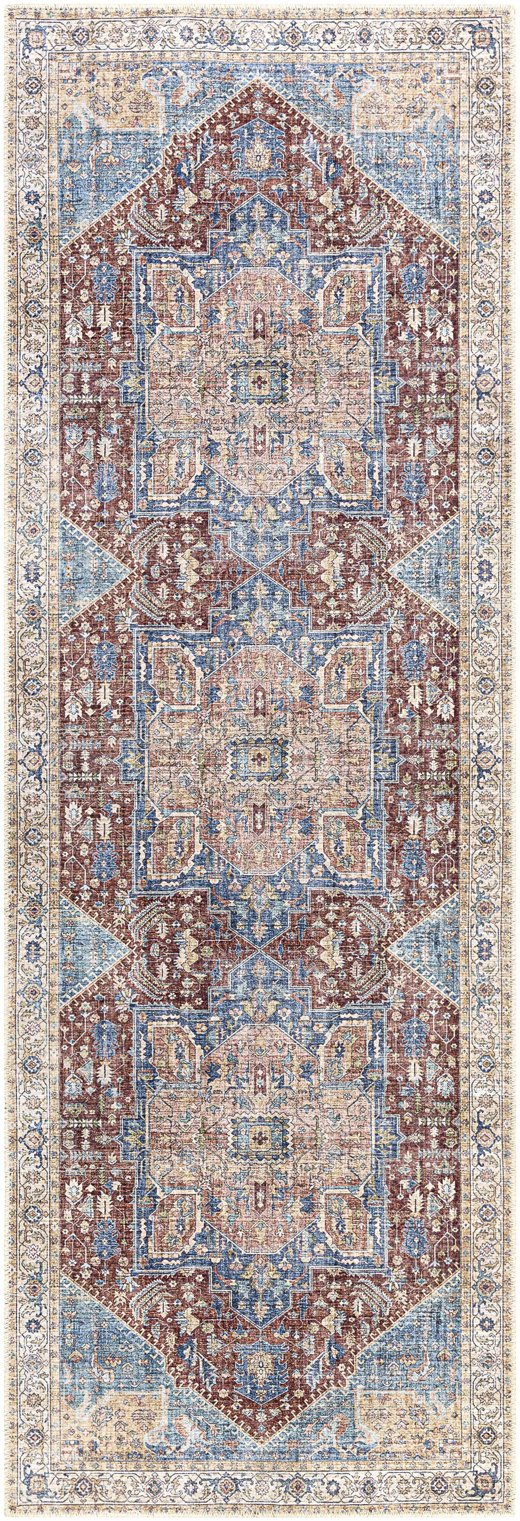 Como Washable Runner Rug - Clearance - Ornate Home