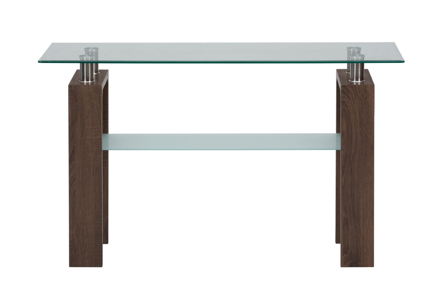 Compass Brown Sofa Table - Ornate Home