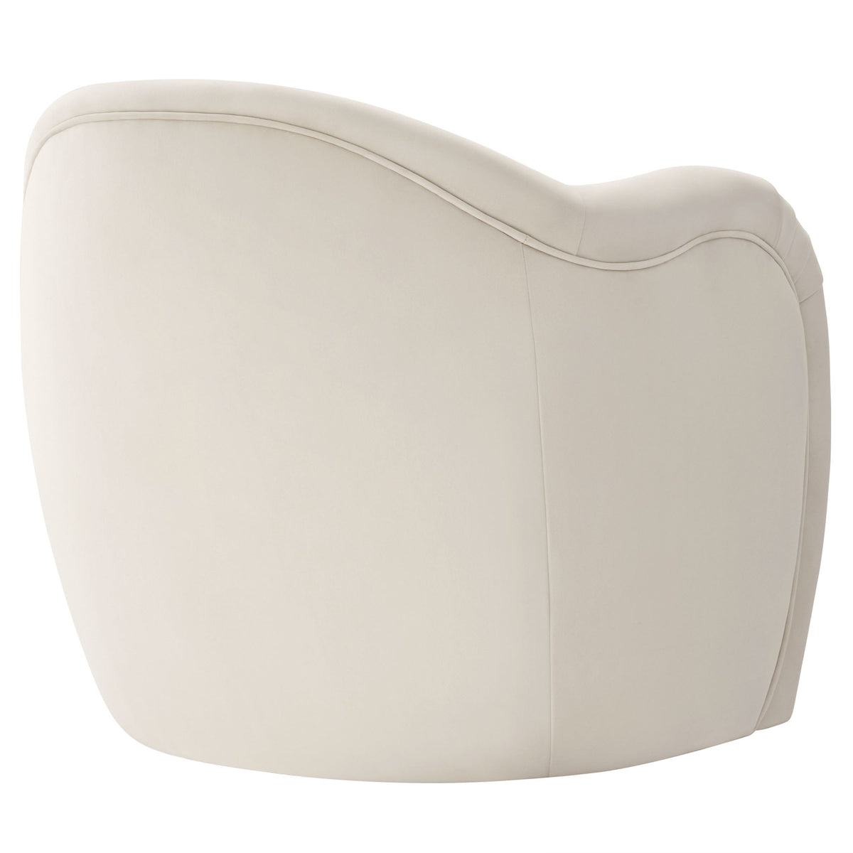 Compose Alabaster Performance Velvet Accent Chair - Ornate Home