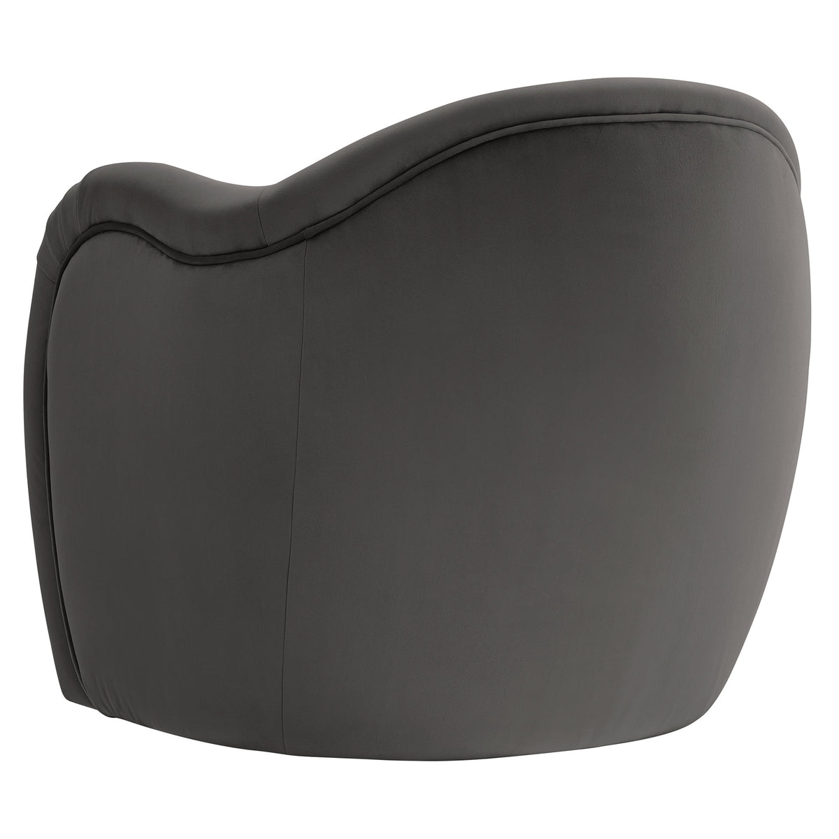 Compose Storm Gray Performance Velvet Accent Chair - Ornate Home