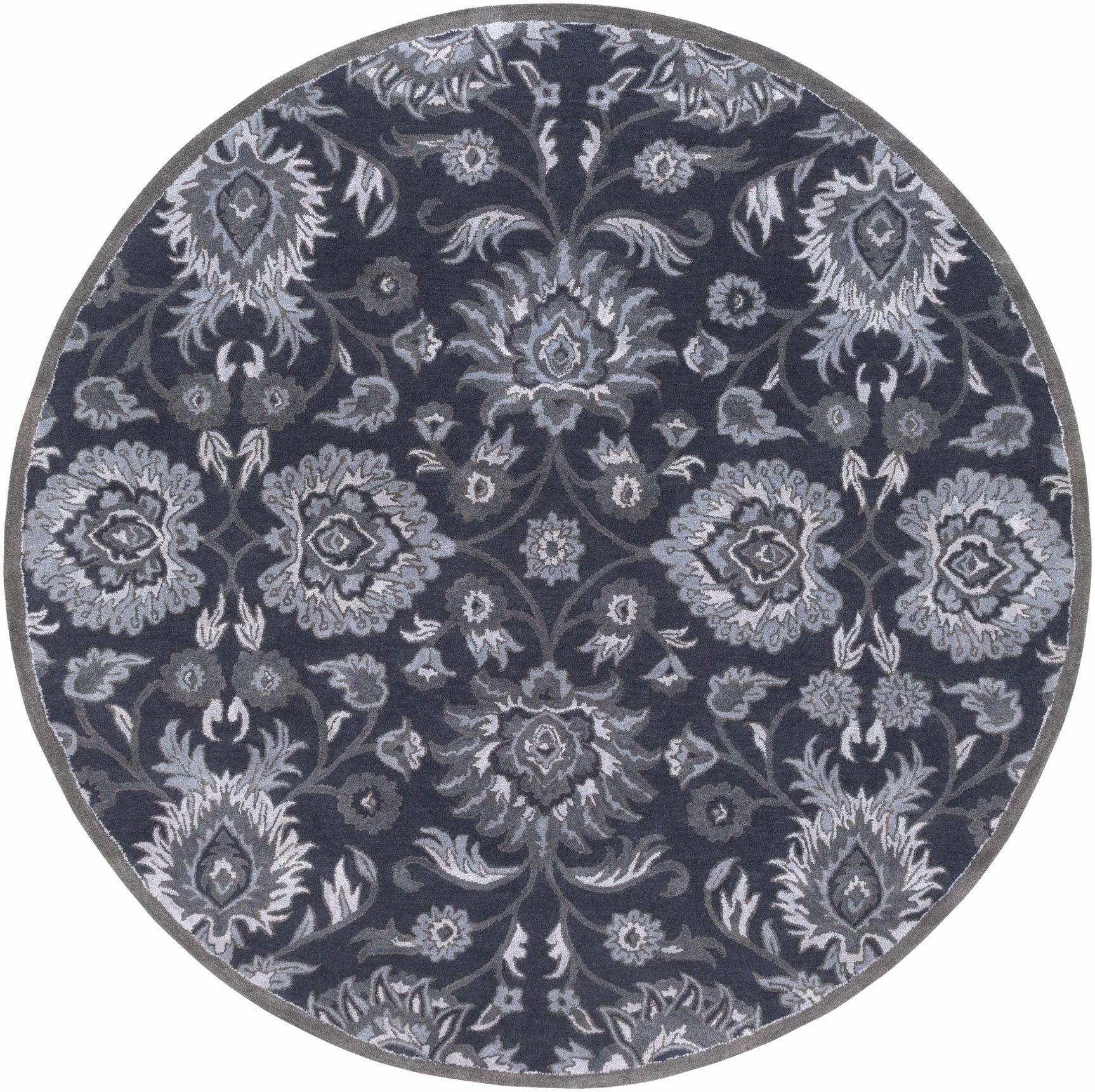 Conesus Hand Tufted Blue 1191 Area Rug - Clearance - Ornate Home