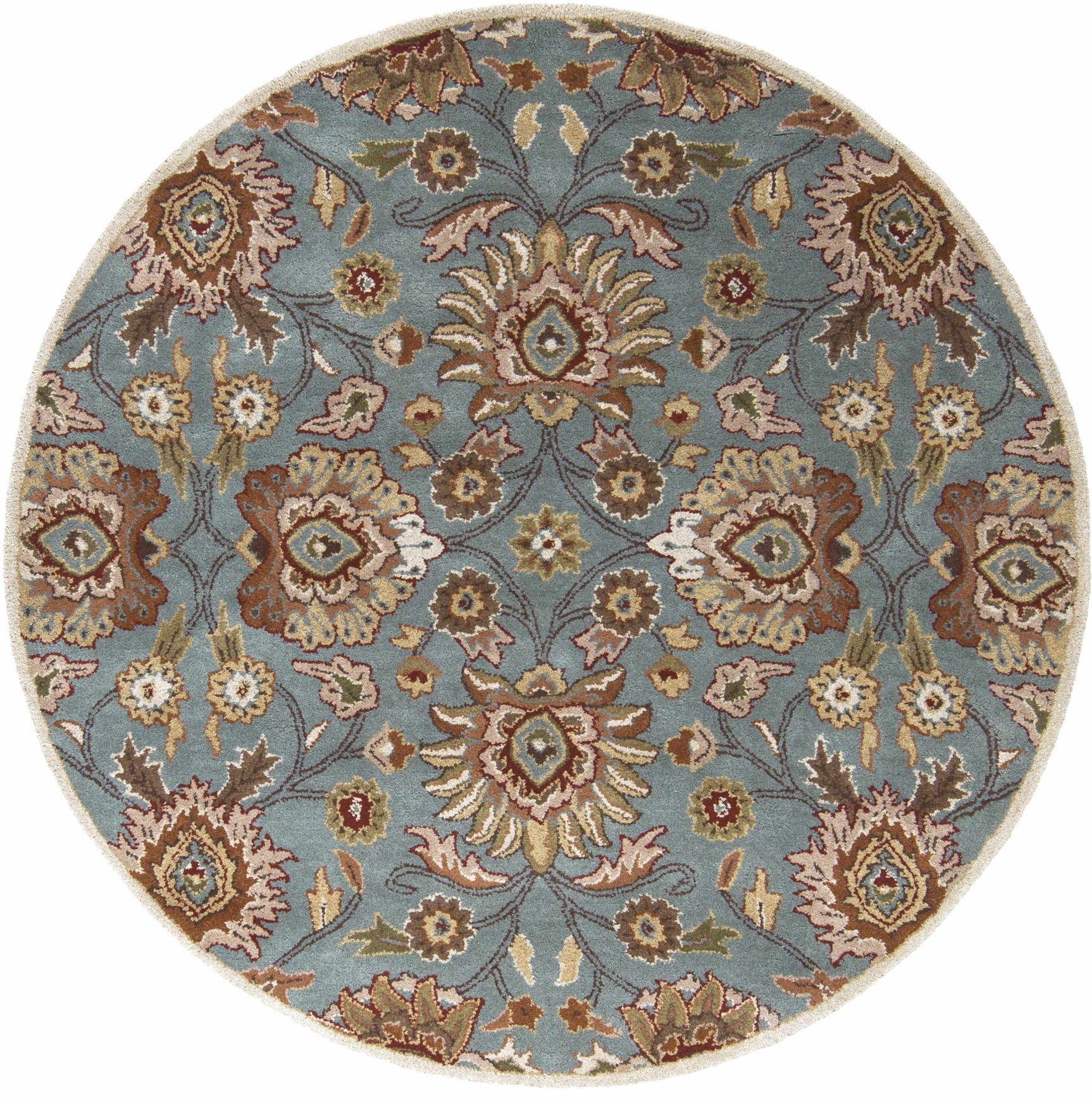 Conesus Hand Tufted Gray 1052 Area Rug - Ornate Home