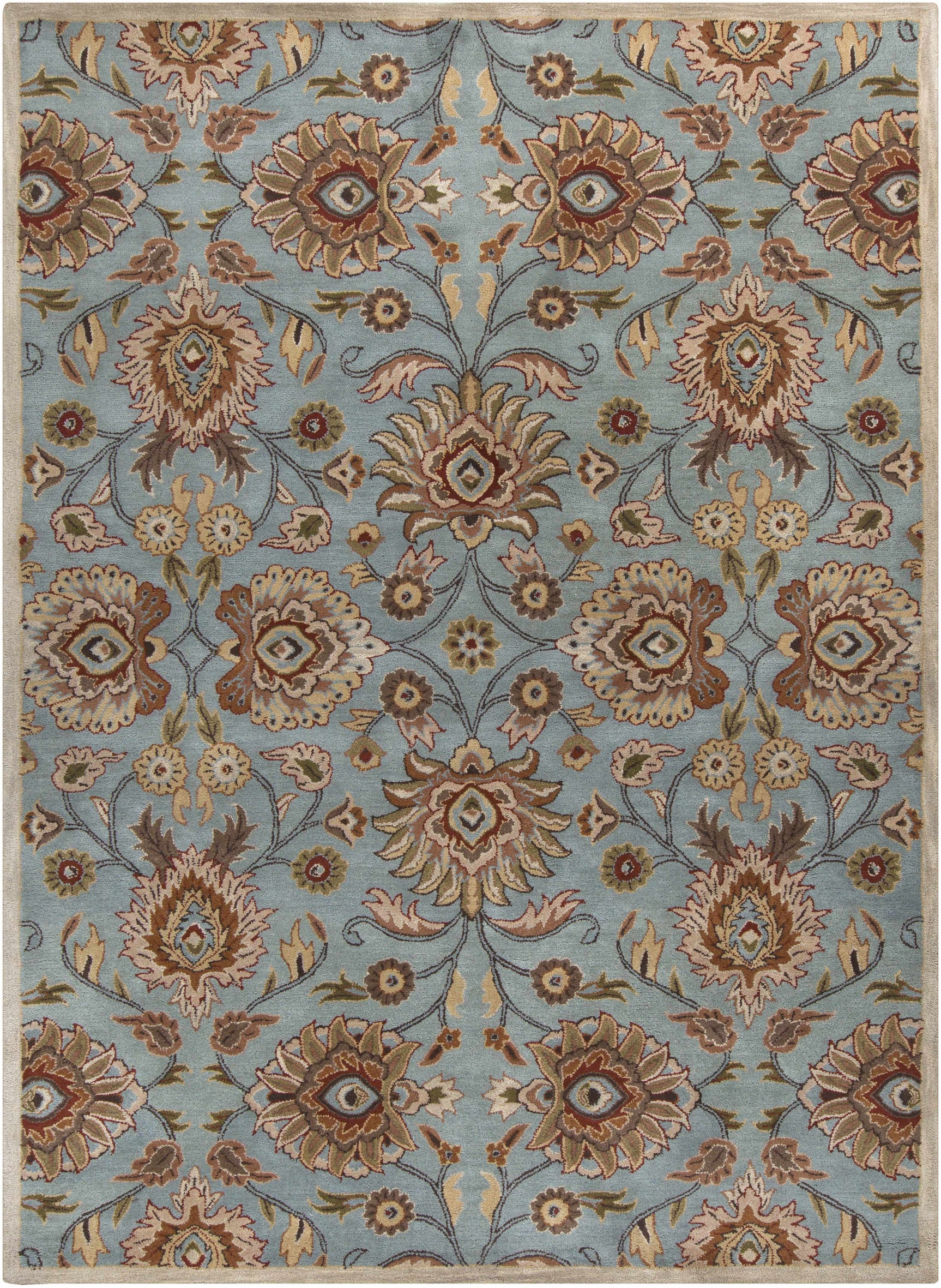 Conesus Hand Tufted Gray 1052 Area Rug - Ornate Home