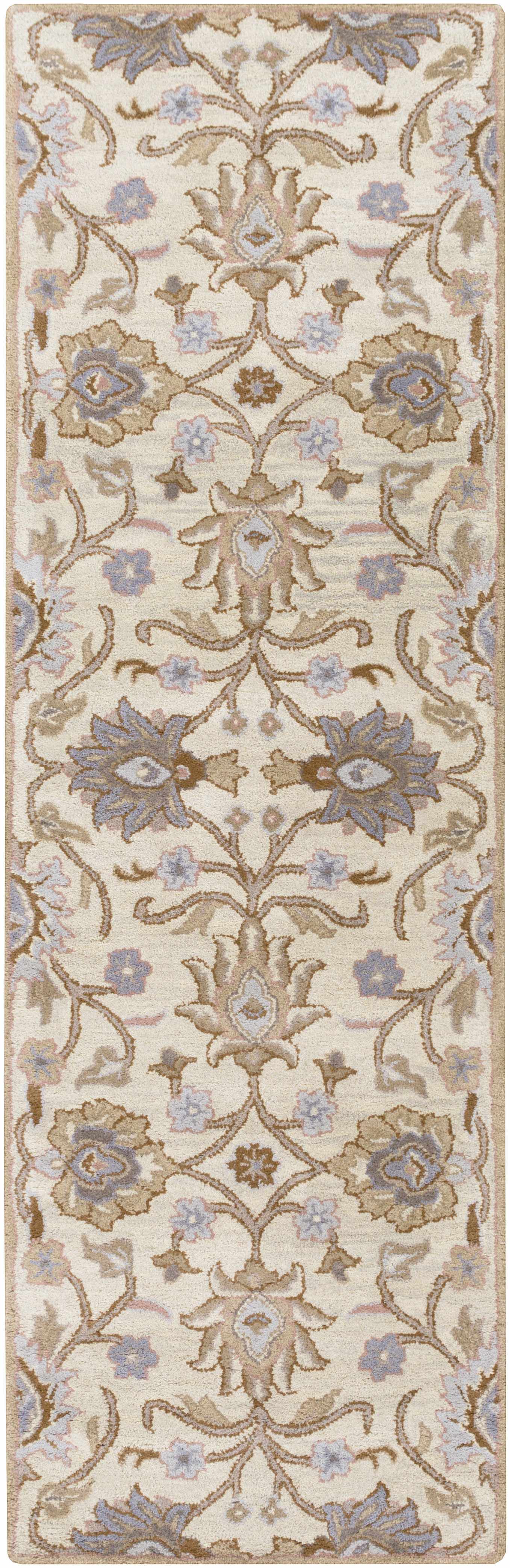 Conesus Hand Tufted Ivory 1109 Wool Rug - Ornate Home