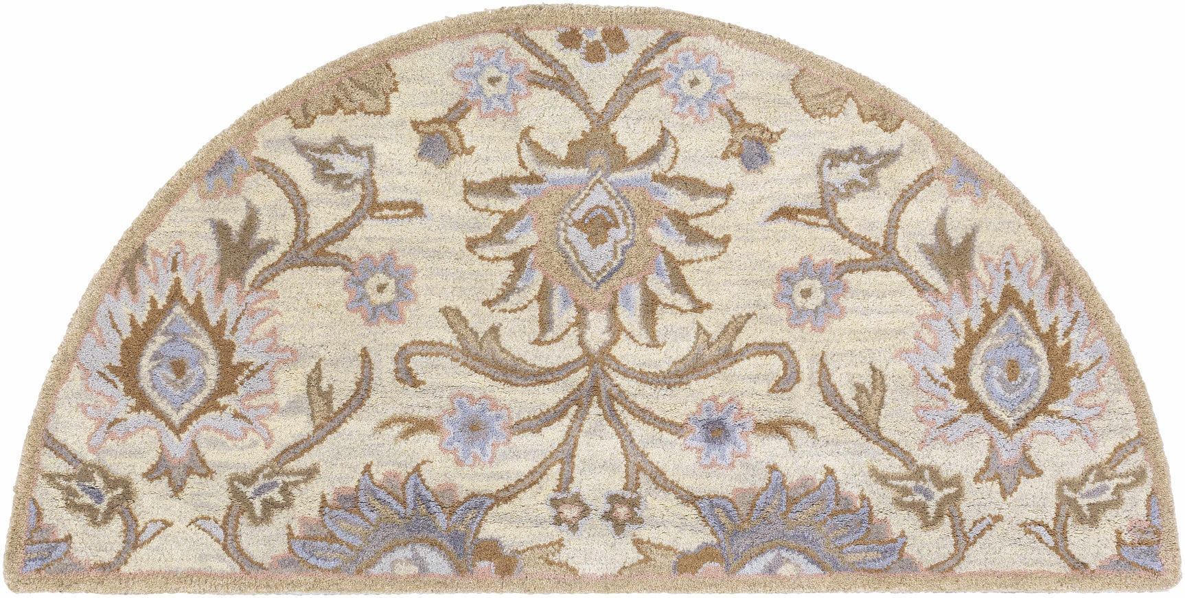 Conesus Hand Tufted Ivory 1109 Wool Rug - Ornate Home