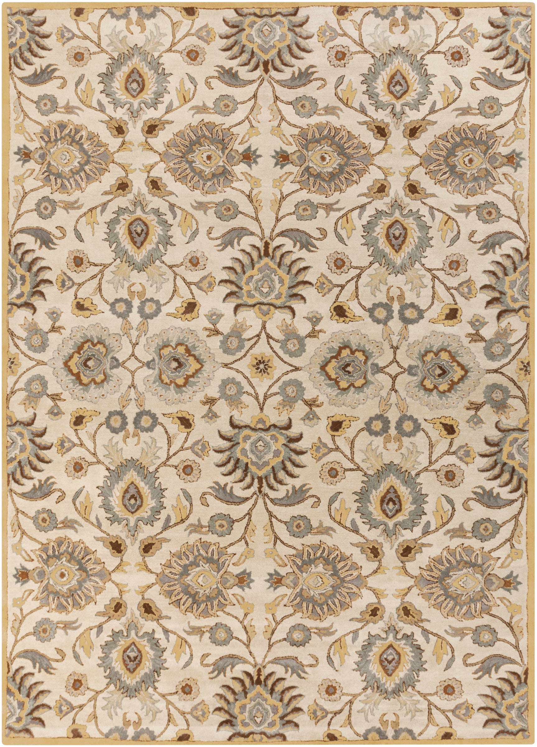 Conesus Hand Tufted Tan 1012 Area Rug - Ornate Home