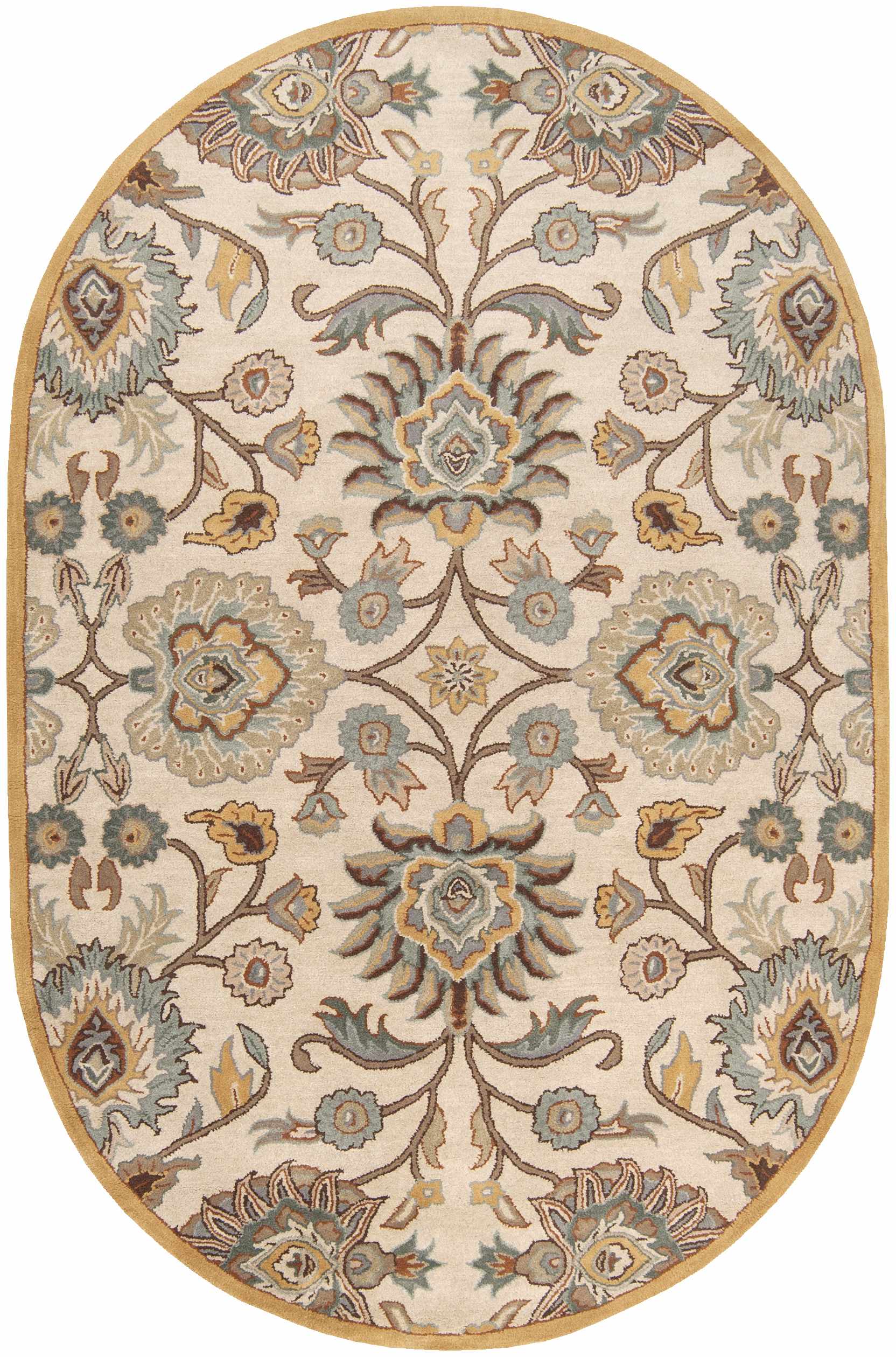 Conesus Hand Tufted Tan 1012 Area Rug - Ornate Home