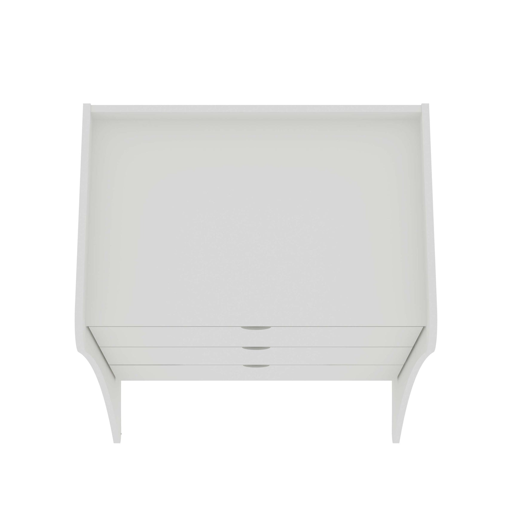 Coney 3-Piece Dresser and 2 Nightstands in White - Ornate Home