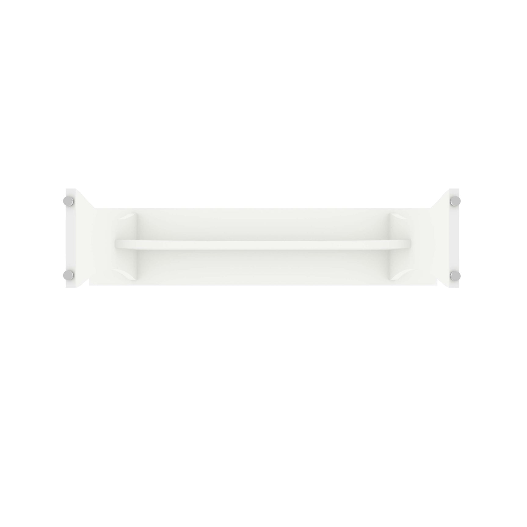 Coney Dining Bench in White (set of 2) - Ornate Home