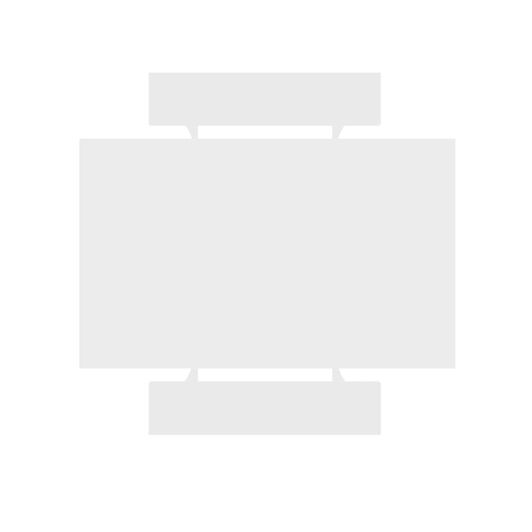 Coney Dining in White (set of 3) - Ornate Home