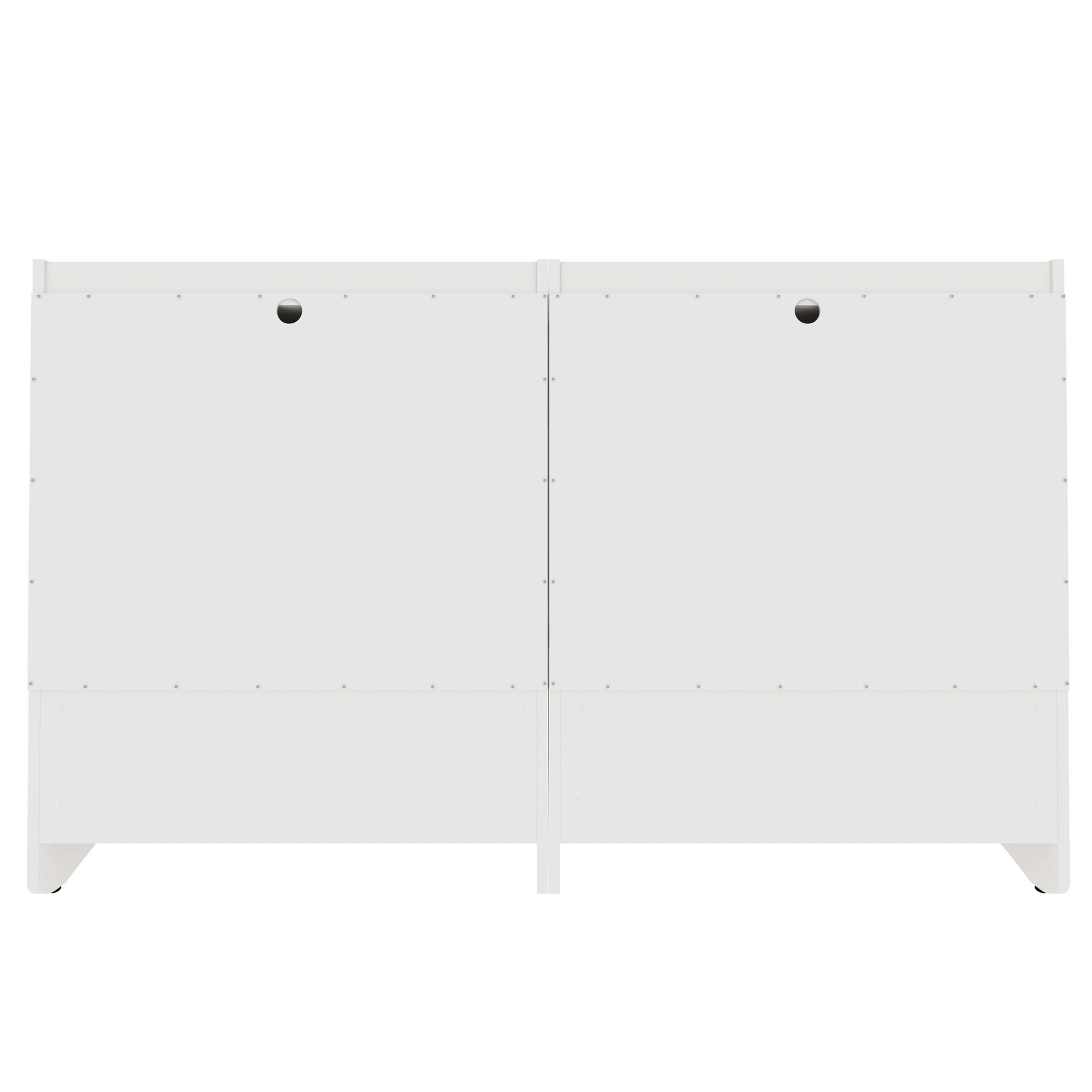 Coney Dresser in White (set of 2) - Ornate Home