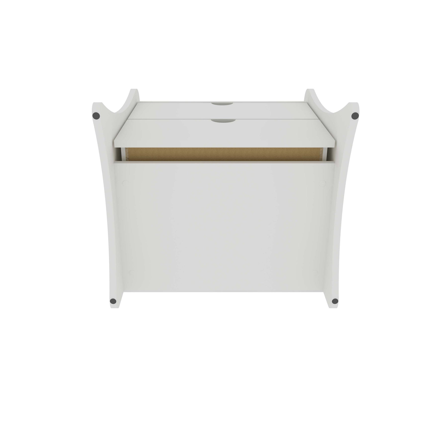 Coney Nightstand in White - Ornate Home