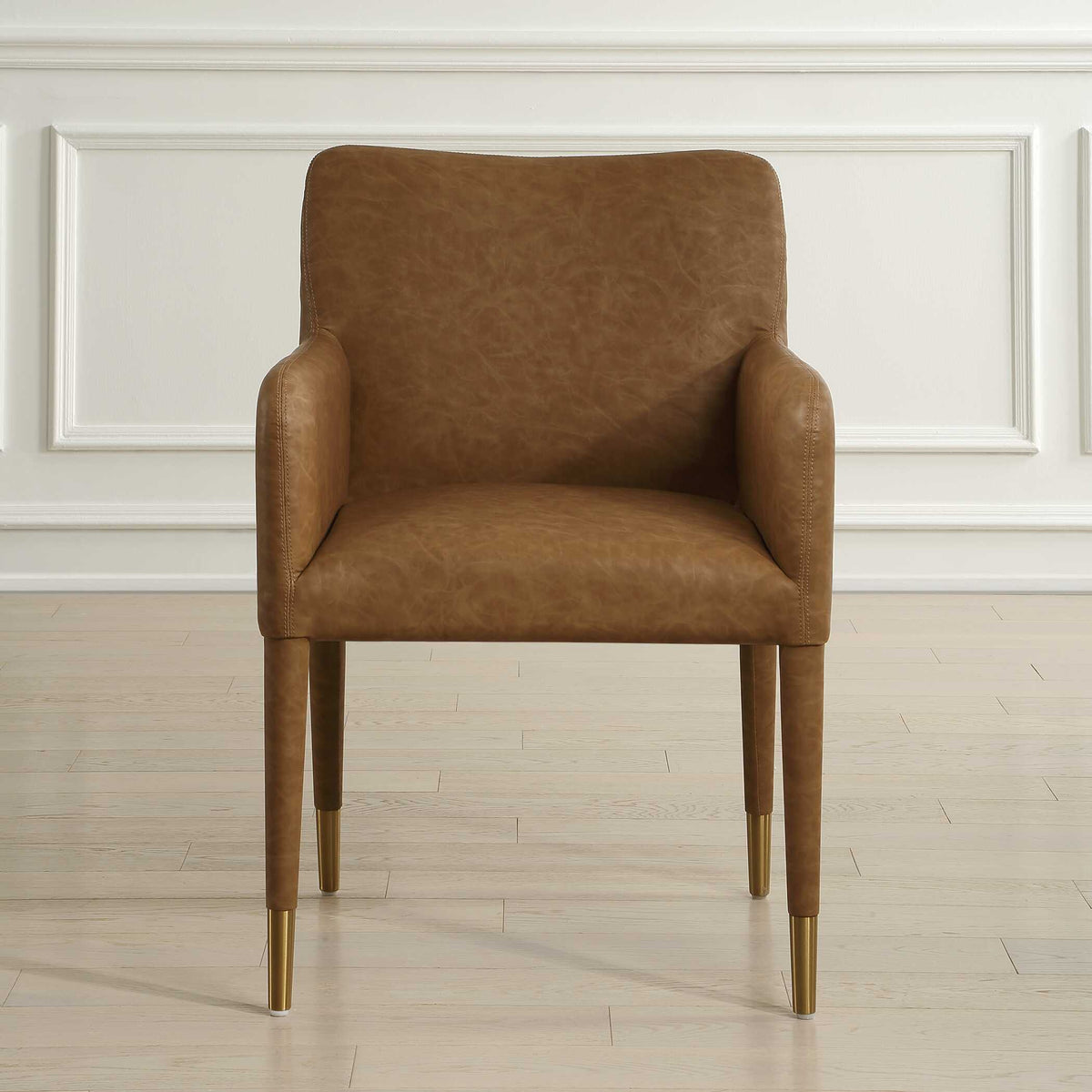 Conifer Camel Dining Armchair - Ornate Home