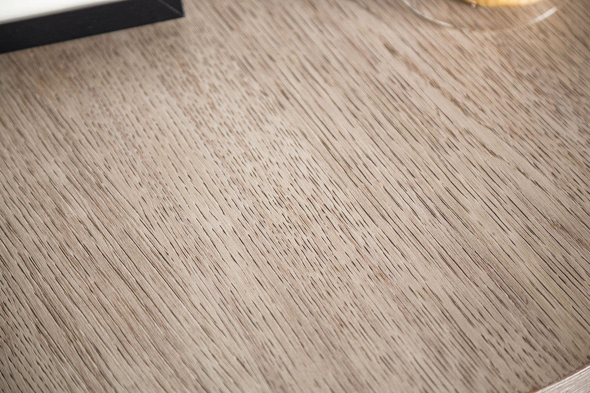 Conisbrough Oak Round End Table - Ornate Home