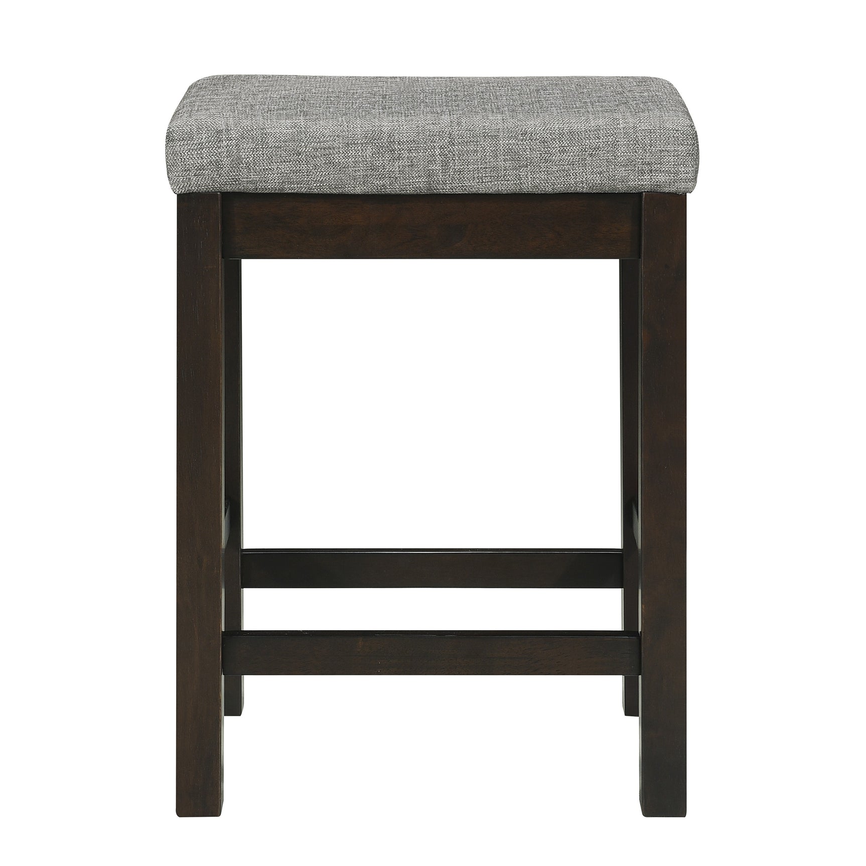 Connected Espresso/Gray 4-Piece Pack Counter Height Set - Ornate Home