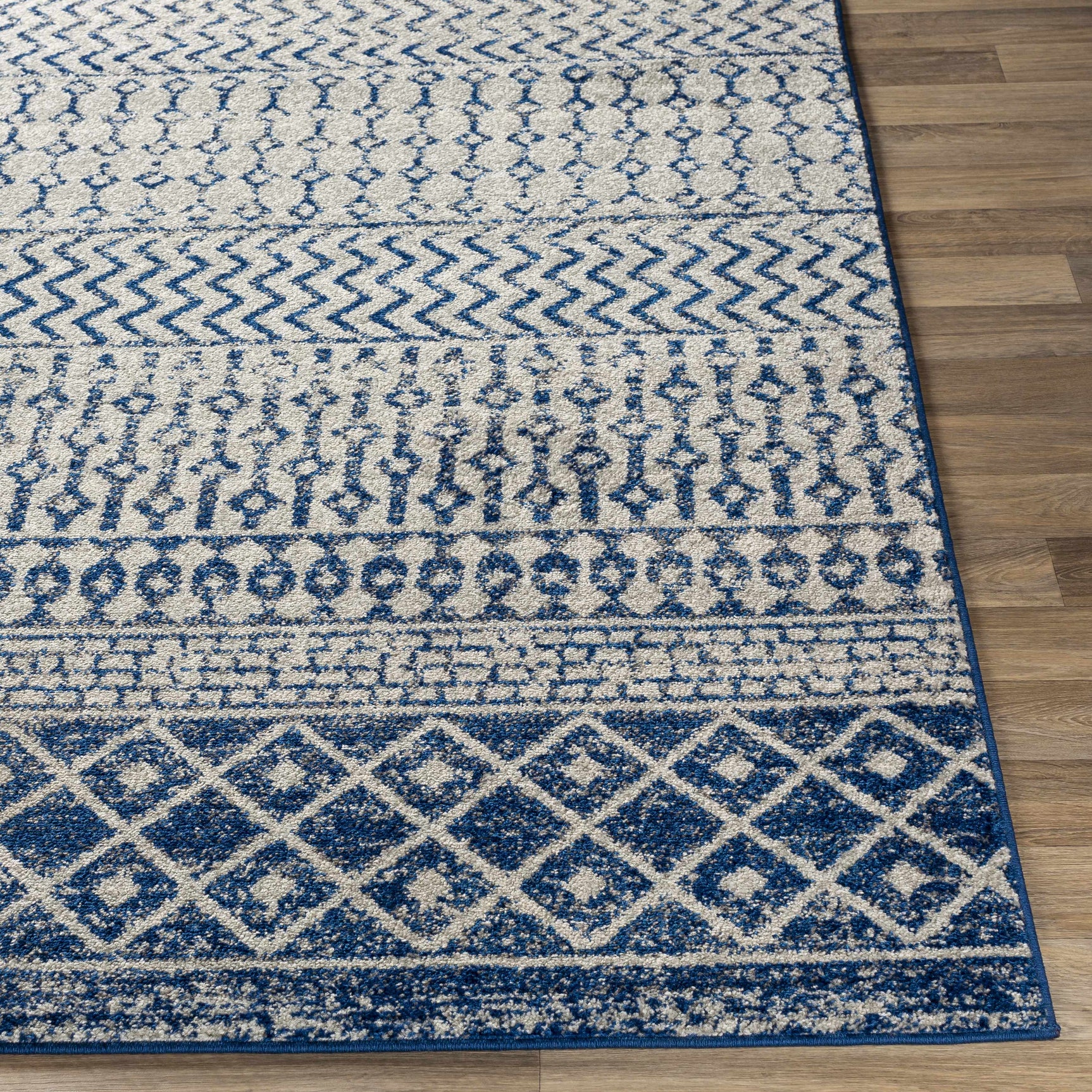 Constantin Blue Area Rug - Clearance - Ornate Home