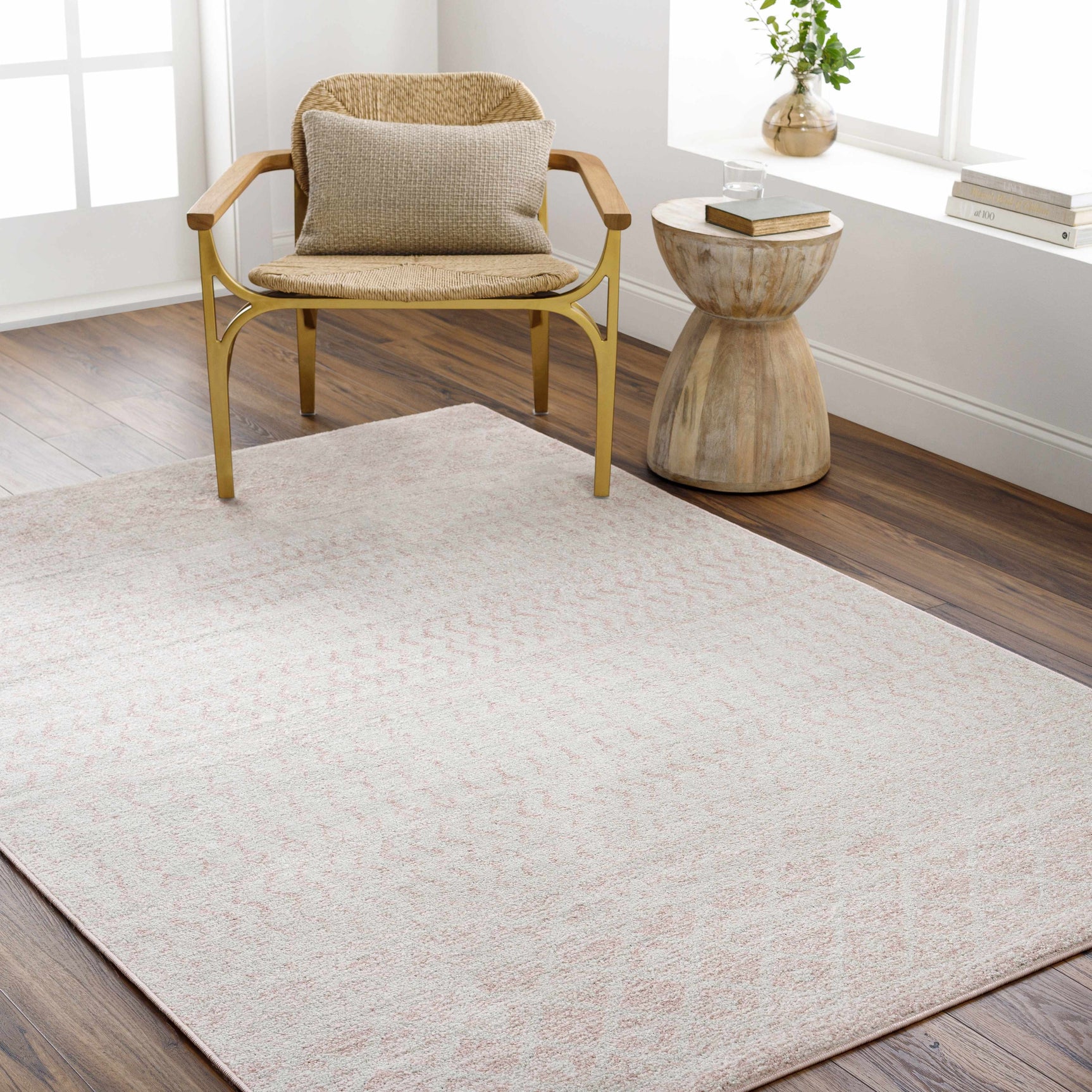 Constantin Blush Area Rug - Clearance - Ornate Home
